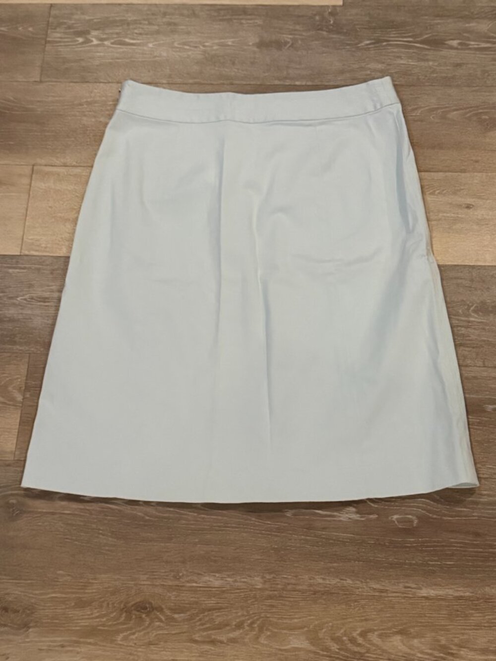 Banana Republic Pale Blue Pencil Skirt Size 8 - Picture 1 of 3